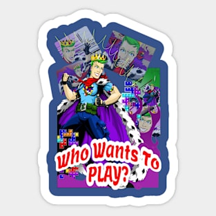 Who wants to play? Sticker